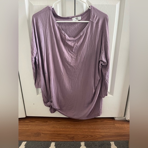 Piko 1988 Tops - Piko 1988 Mauve Long Sleeve Top